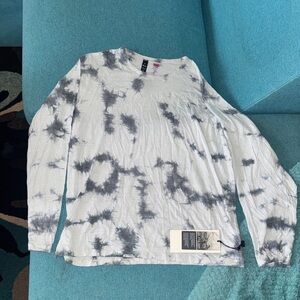 lululemon LAB Wool-Blend Tie Dye Long Sleeve Shirt Size M NWT